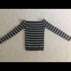 Off the shoulder sweater